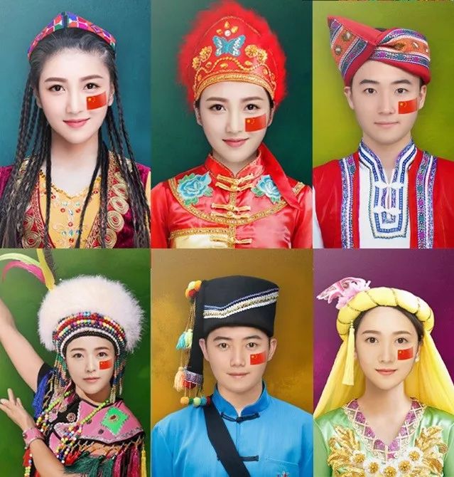 7亿民族服装照表白祖国！这个国庆，秀出你的爱国Style(图9)