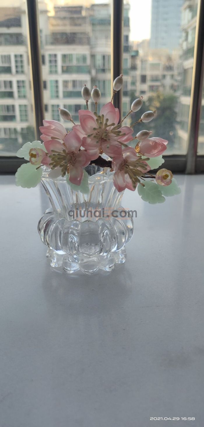 汉服古风发簪头饰品民族风格仙女古装发饰琉璃簪花流行头测发带(图13)